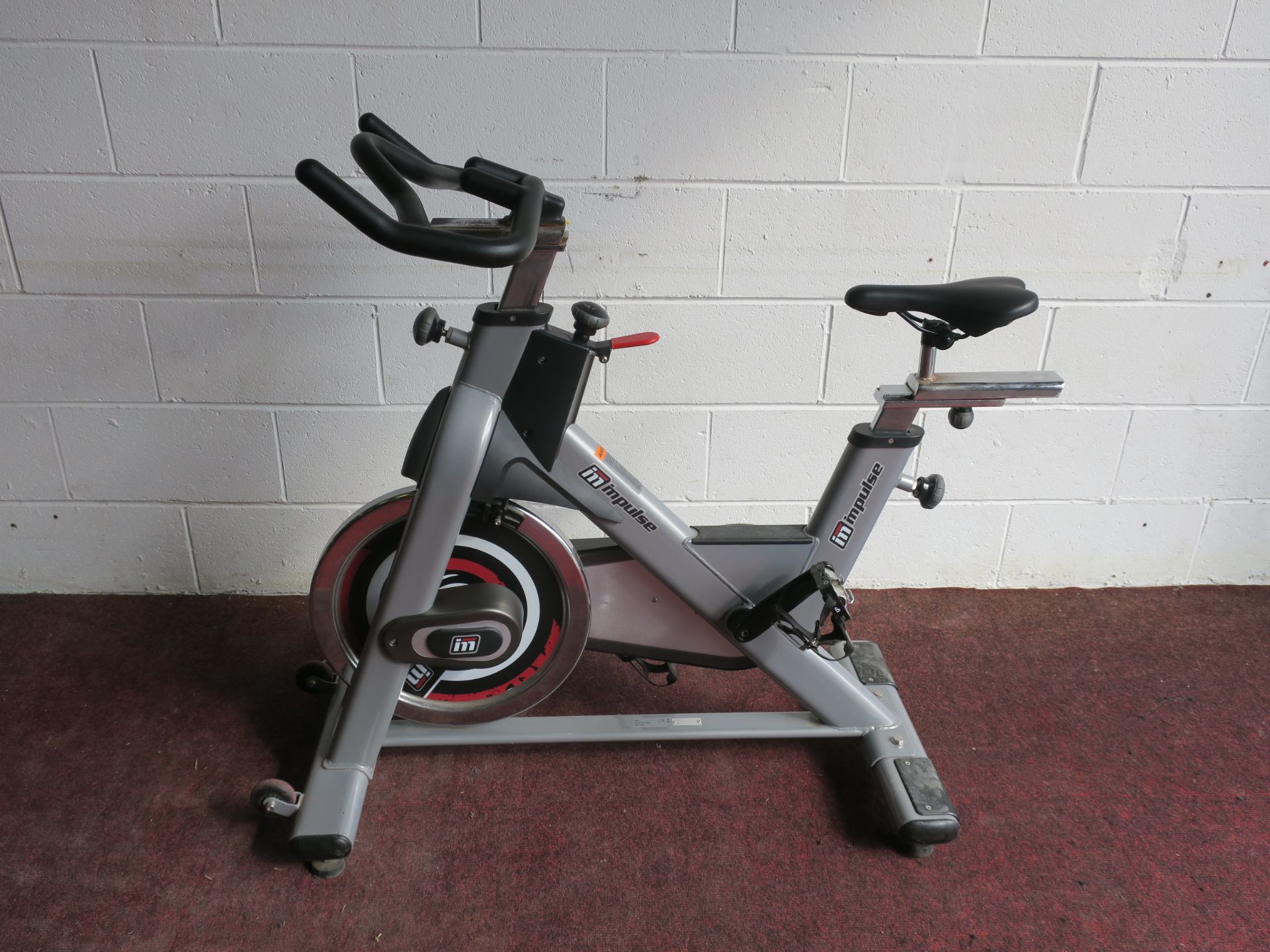 * An Impulse Class 'S' Upright Spinning Cycle (Max user weight 150Kg/330lbs) S/N PS303E-15NT0145.