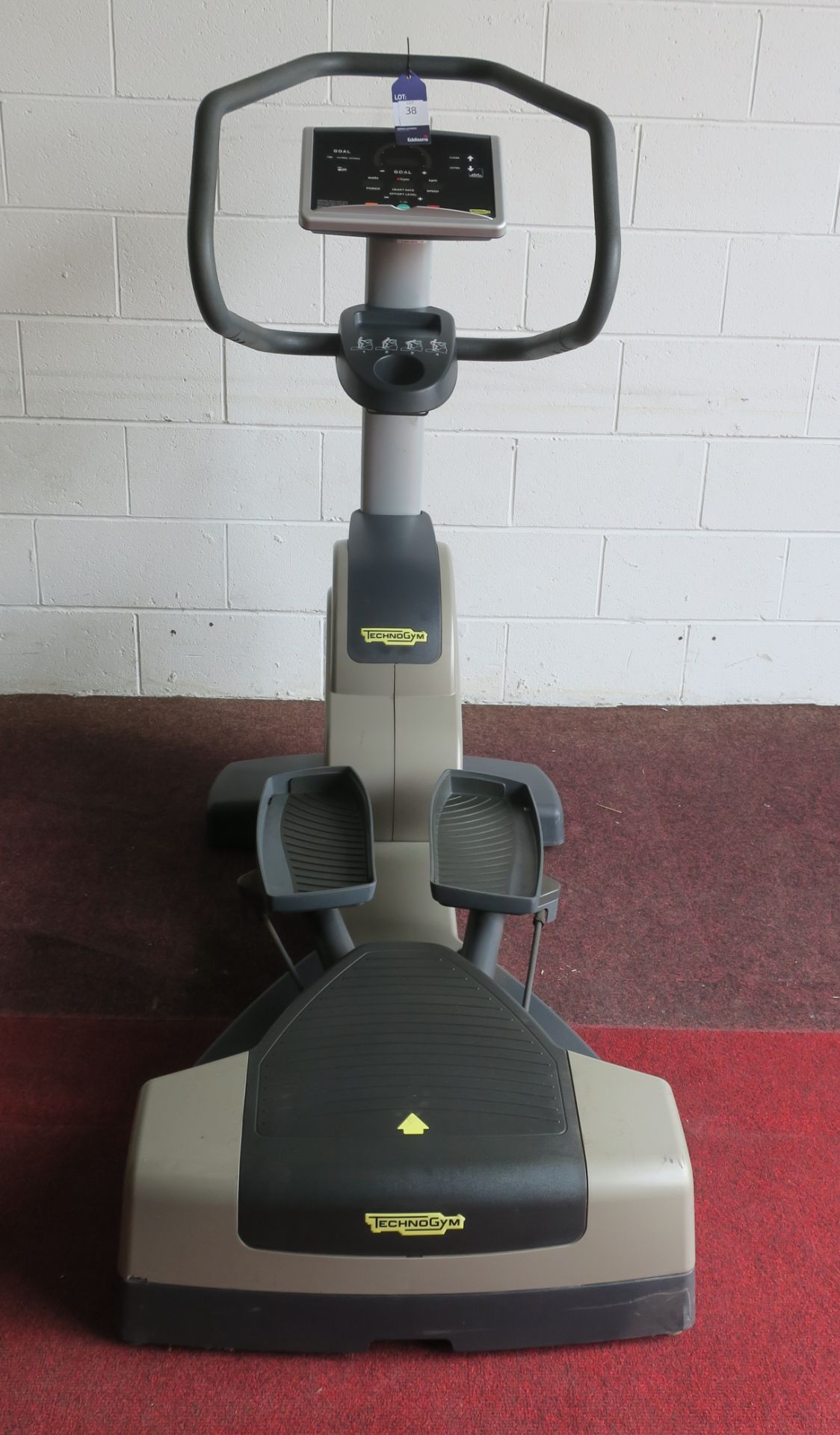 * A TechnoGym Wave EXC 500 SP Stepper Machine with Interactive Screen, Heart Rate Monitor, Cup - Image 2 of 3