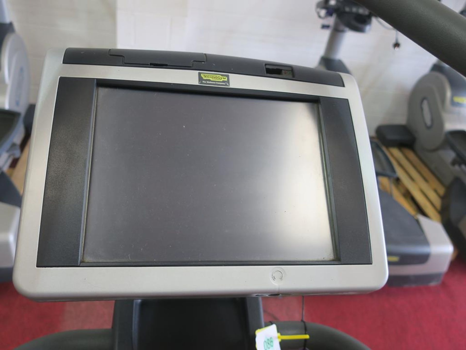 * A Technogym Wave EXC 700i with interactive screen. S/N D4983E07000651. Please note there is a £ - Image 3 of 4