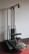 * A Universall Lateral Pulldown Machine 301036 S/N 0000087367. Please note there is a £10 Plus VAT