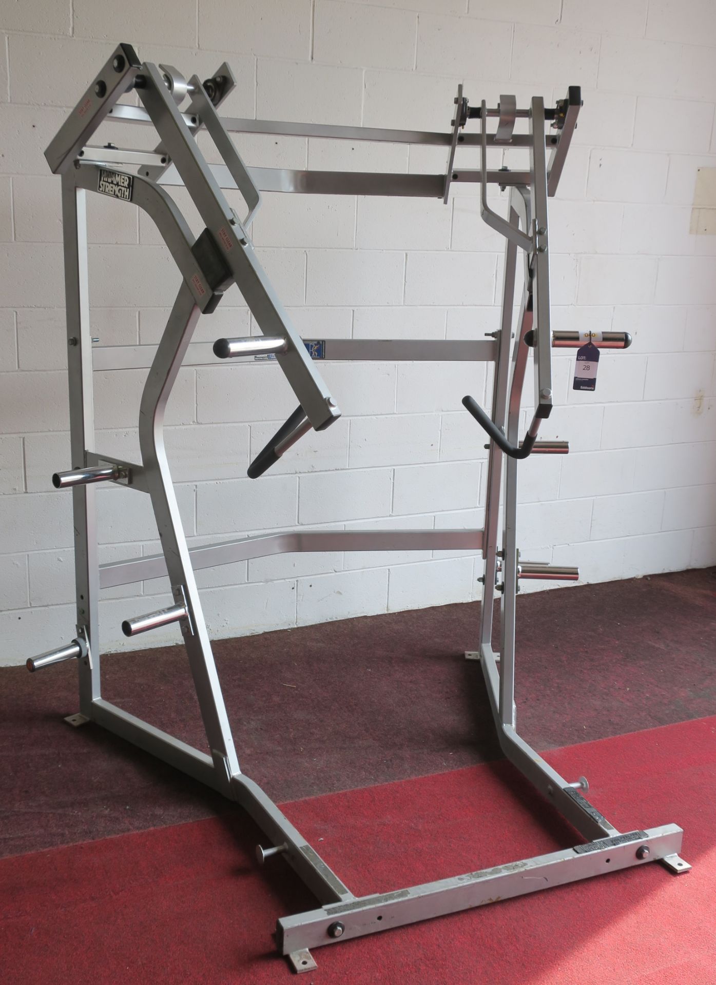 * A Hammerstrength Ground Base Jammer. Please note there is a £5 Plus VAT Lift Out Fee on this lot. - Image 3 of 5
