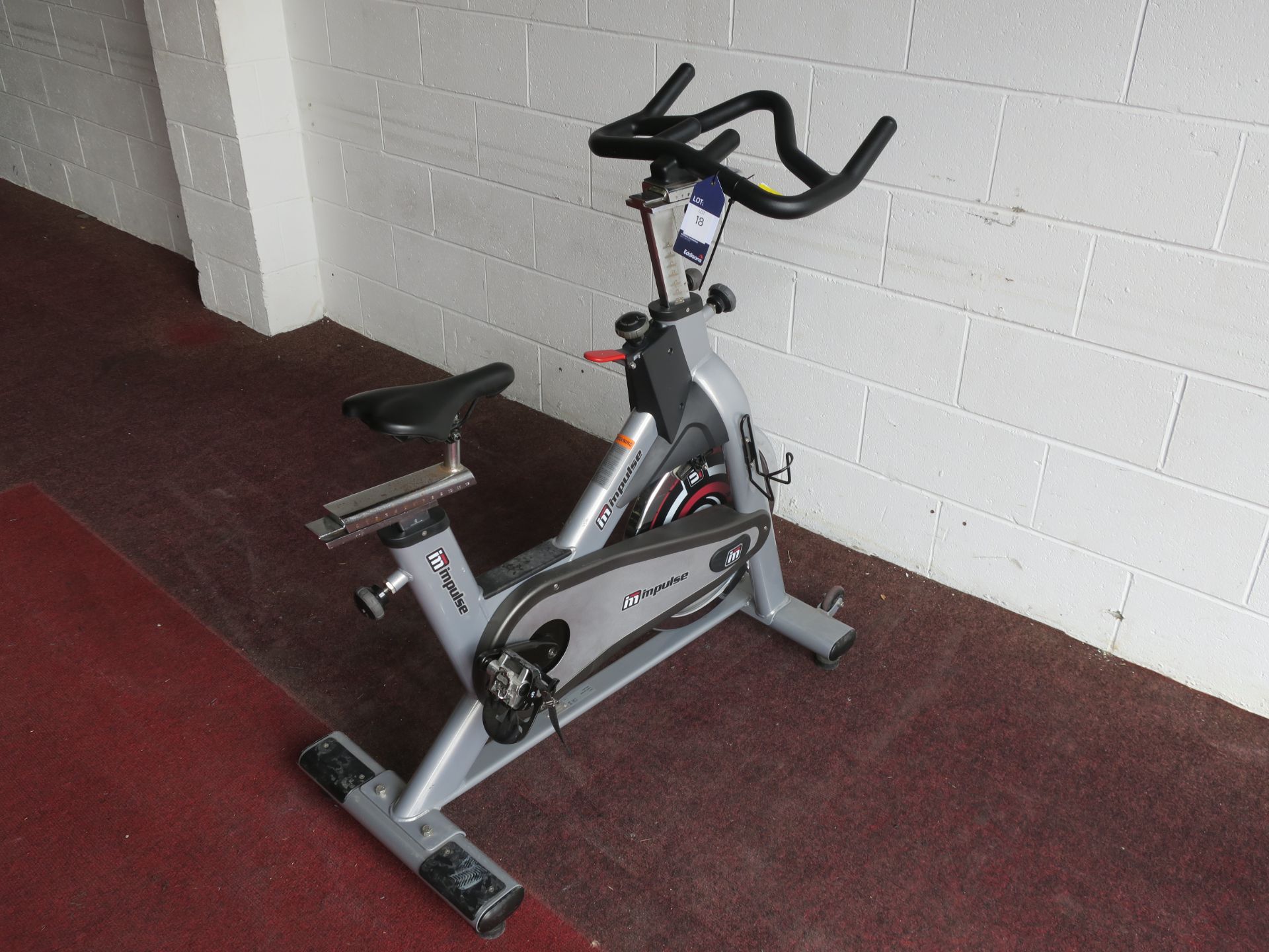 * An Impulse Class 'S' Upright Spinning Cycle (Max user weight 150Kg/330lbs) S/N PS303E-15NT0141.. - Image 3 of 3