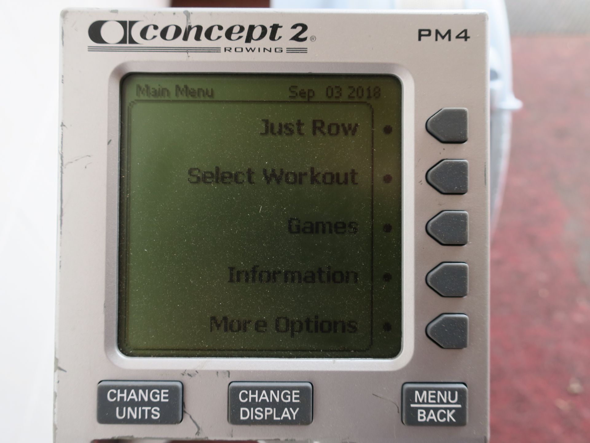 * A Concept 2 Rowing Machine with DM4 Screen - Image 2 of 2