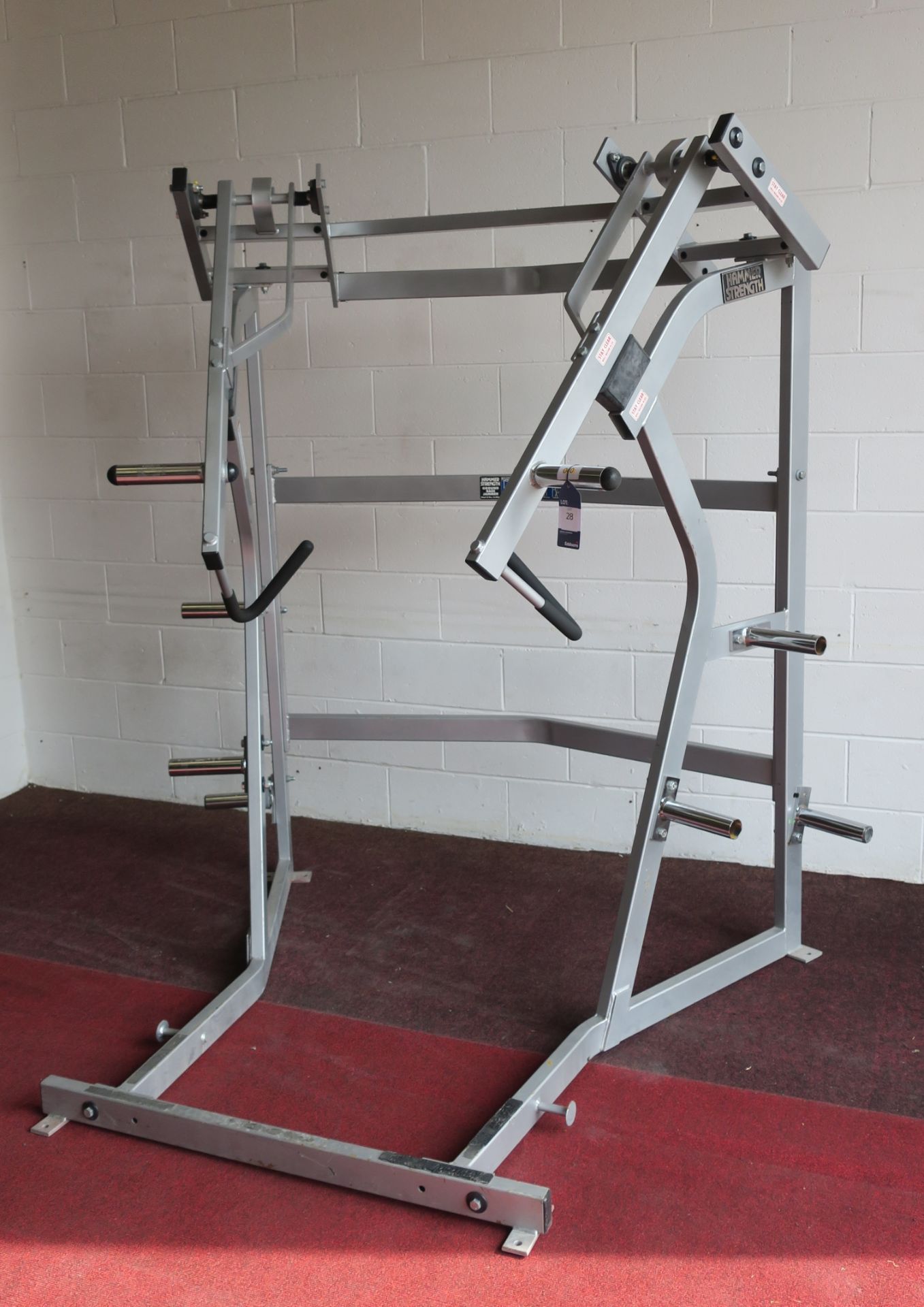 * A Hammerstrength Ground Base Jammer. Please note there is a £5 Plus VAT Lift Out Fee on this lot. - Image 2 of 5