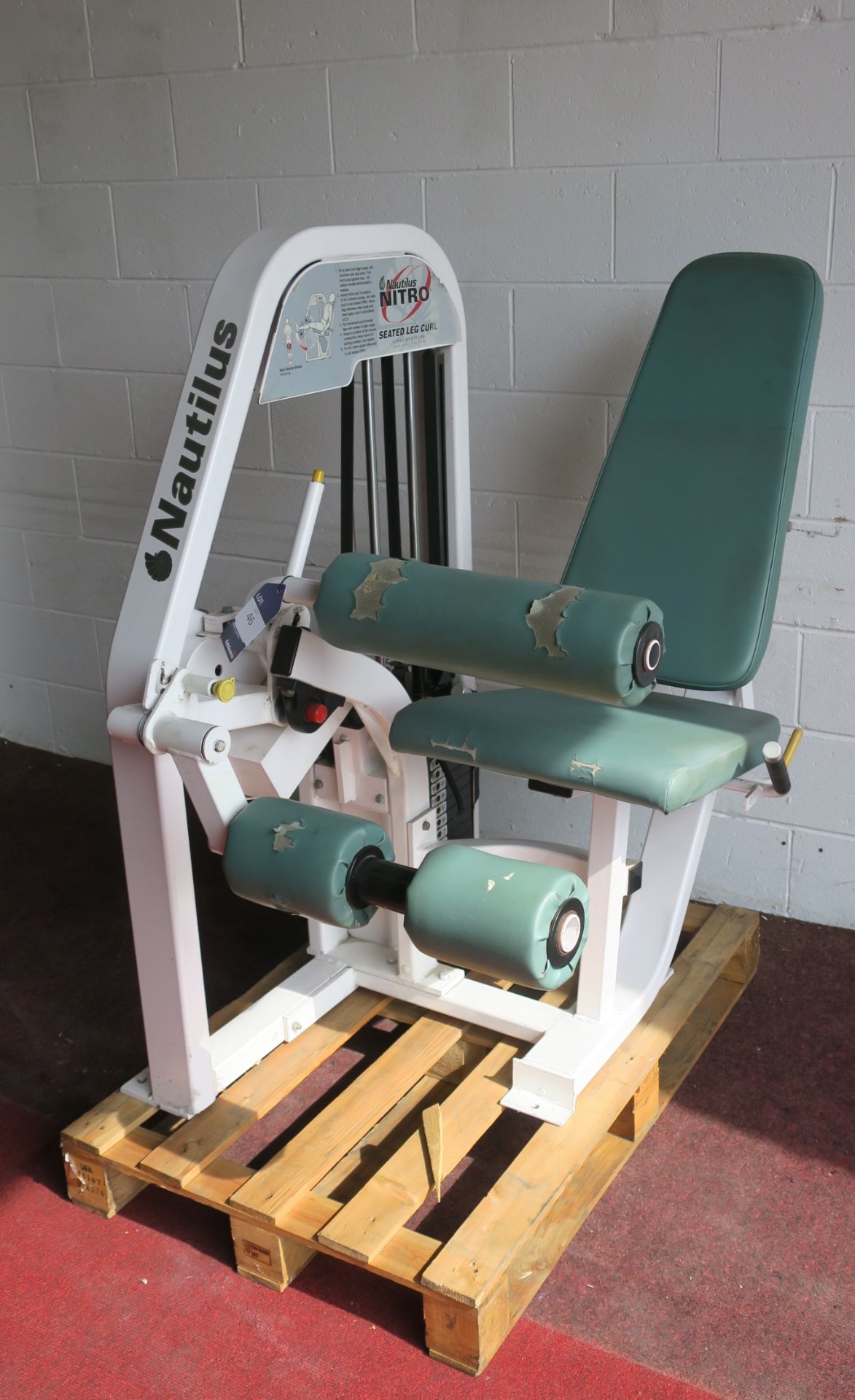 * A Nautilus Nitro Seated Leg Curl Machine. Please note there is a £10 Plus VAT Lift Out Fee on this - Image 2 of 6