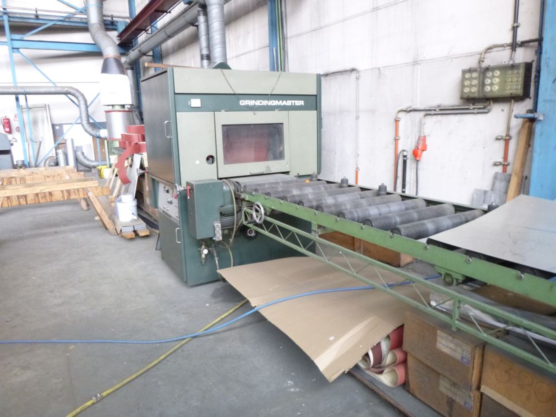 Grinding Master MB600 Strip Grinding Line - Model: MB600; Serial No: 77108308; Single Head Belt