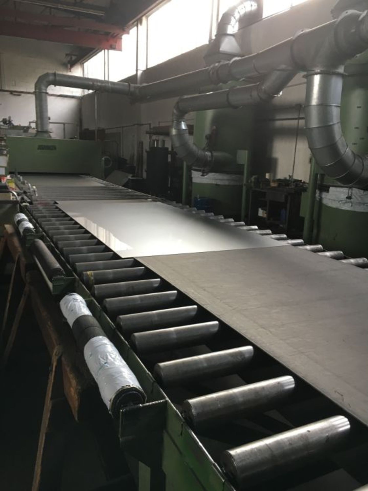 Hill Acme Sheet Grinding & Polishing Line - YOM: 1973/74 - Recently Refurbished; Sheet Width: Max - Image 8 of 31