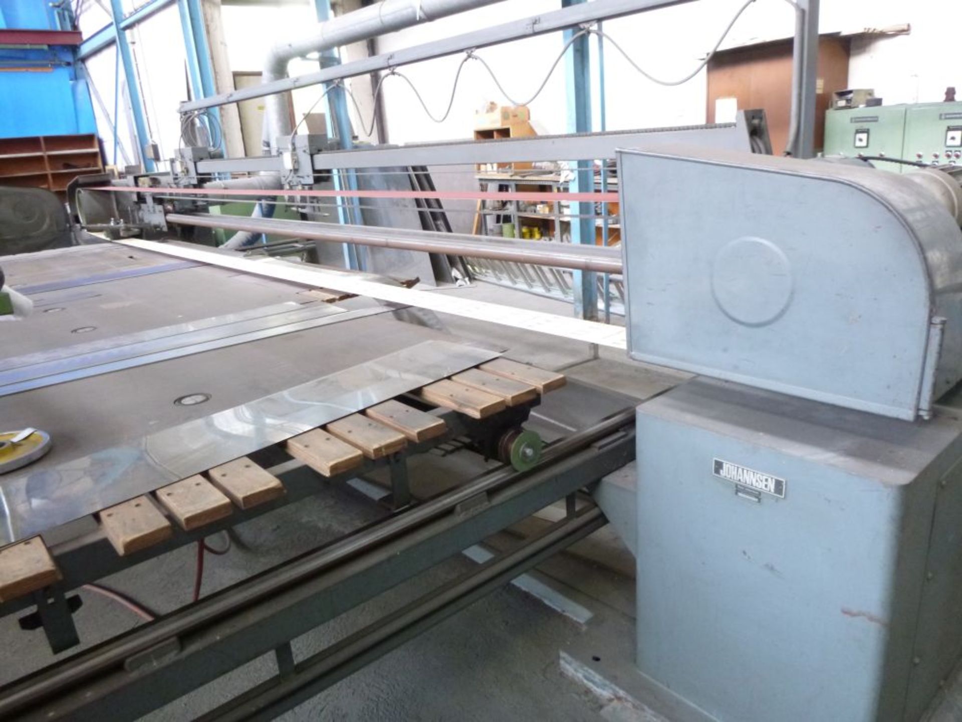 Johansson Horizontal Belt Polisher - Line for Sheet Material; max size 5000 x 2000mm. Dismantling - Image 5 of 10