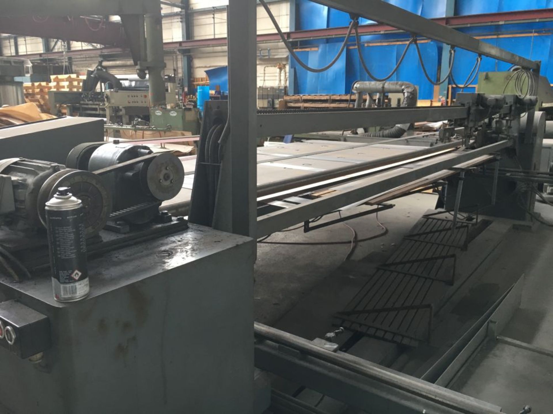 Johansson Horizontal Belt Polisher - Line for Sheet Material; max size 5000 x 2000mm. Dismantling - Image 7 of 10