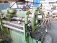 Carl Wezel Pull Through Slitter - Suitable for Stainless and Aluminium Coils; YOM: 1970; S/No: 69.