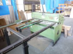 RAS 82.10 Sheet Metal Guillotine - Suitable for Stainless Steel & Aluminium; YOM: 1987; S/No: 516;