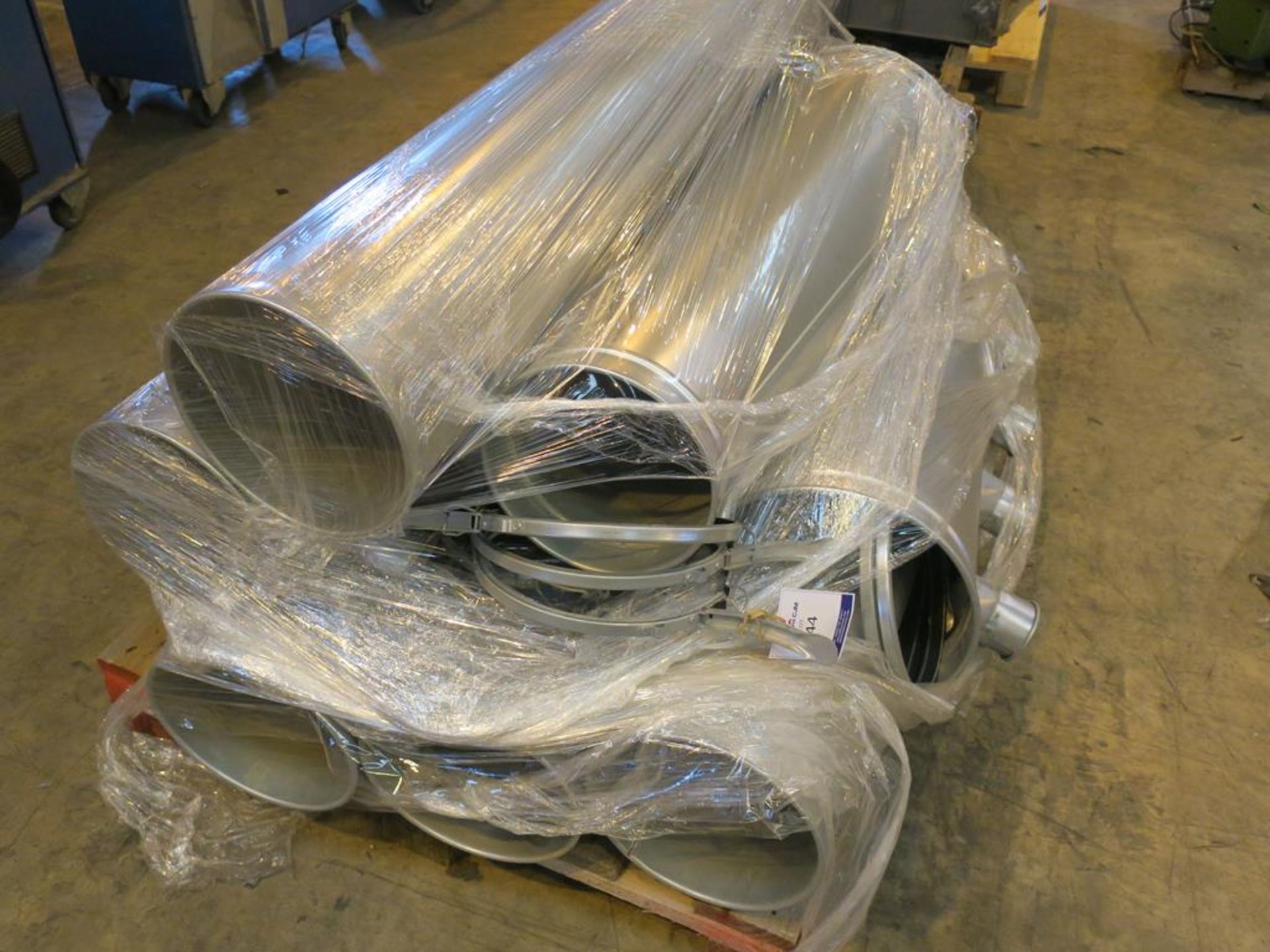 * A pallet containing a qty of Ducting Pipes. Please note there is a £5 plus VAT Lift Out Fee on - Image 2 of 2