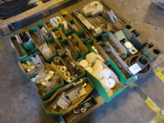 * Various Machine Spares to Pallet including Nylon Cogs, Bracketing etc. Please note there is a £5