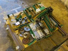 * Various Machine Spares to Pallet including Cogs, Sleeves and Spindles etc. Please note there is