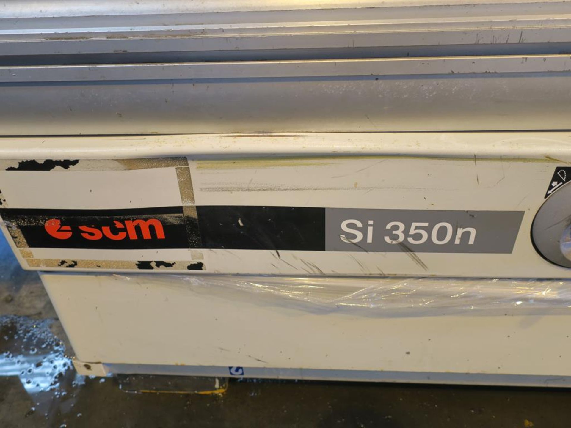 * 2002 Scm Model Si350n Sliding Table Panel Saw; 3 Phase; Matr Ab/145255; Nr 8240; Table Length - Image 2 of 4