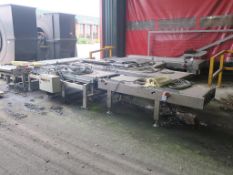 * 1996 Sag/Delmac Roller Feed Table Previously Part Of An Edgebanding Line; Overall Length 6400mm;