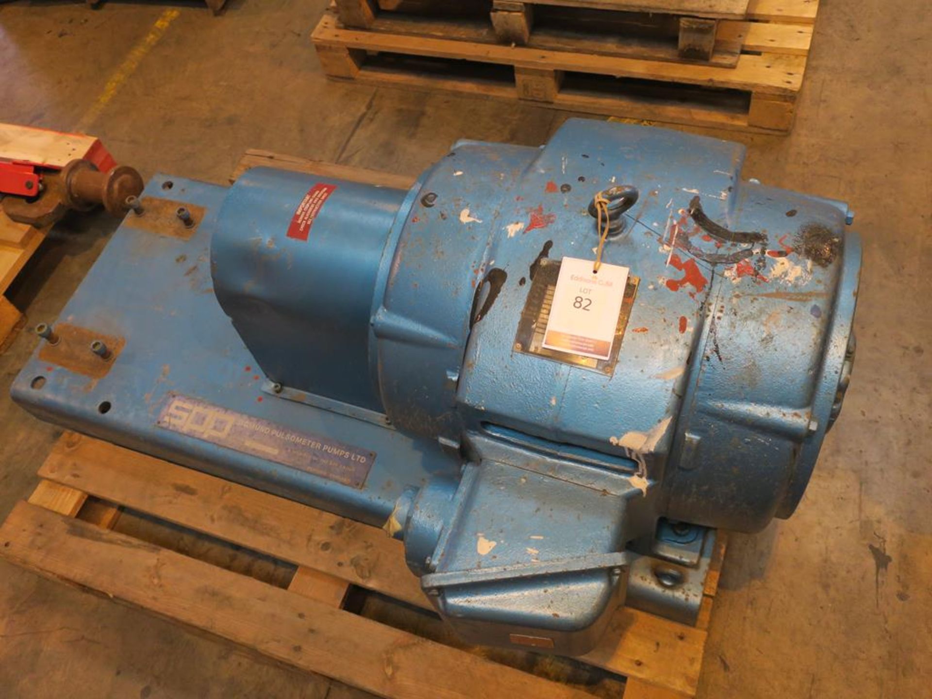 * Newman Frame Mounted Motor J7461007/972 100 H.P. Please note there is a £5 plus VAT Lift Out Fee