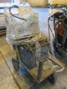 * An Oil Filled Bolley Mounted Welder. Please note there is a £5 plus VAT Lift Out Fee on this lot.