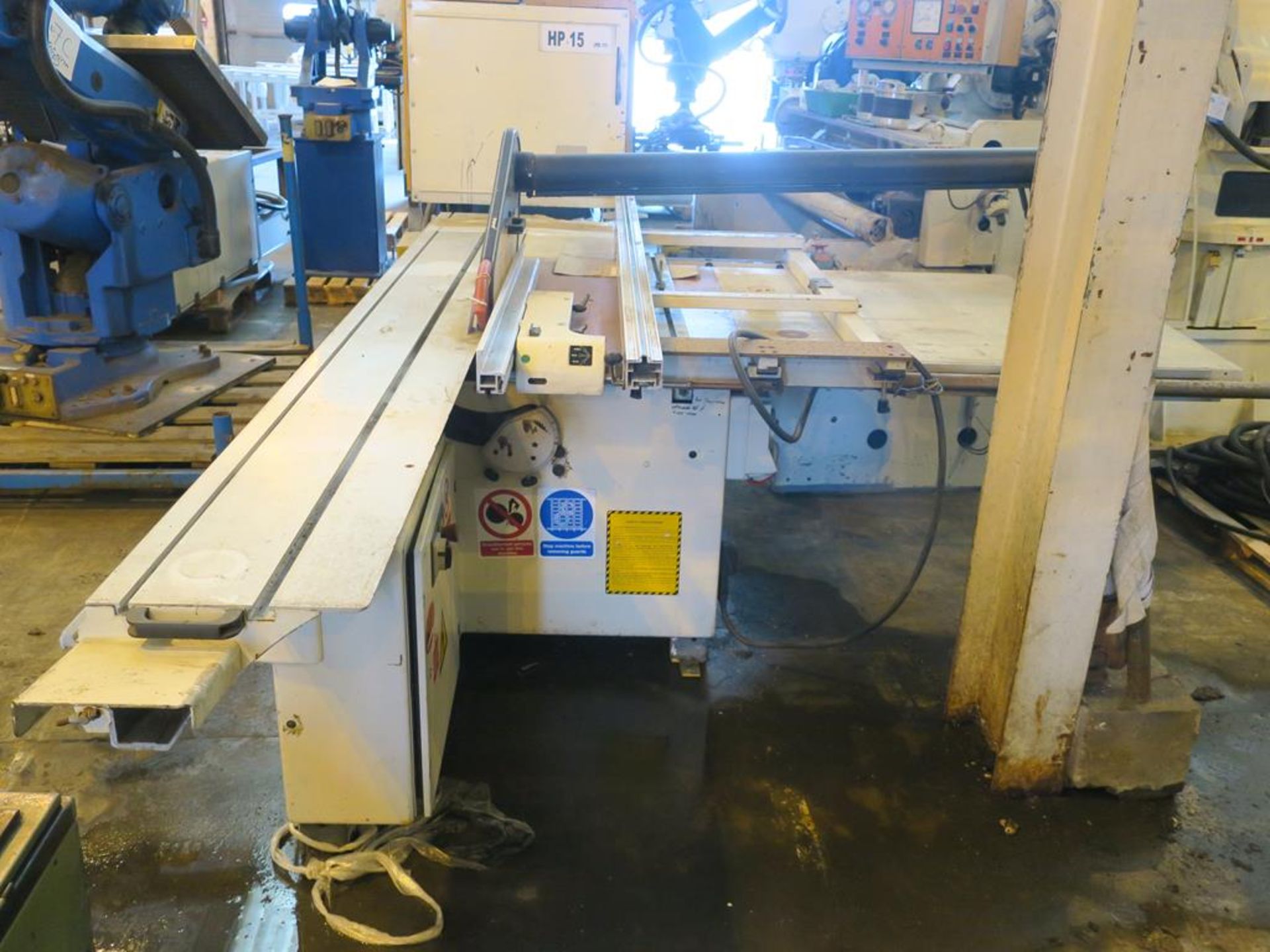 * 2002 Scm Model Si350n Sliding Table Panel Saw; 3 Phase; Matr Ab/145255; Nr 8240; Table Length - Image 4 of 4