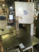 * AEW 350 Stainless Steel Band Saw. This lot is located at R&N Services, Womersley Road, Grimsby