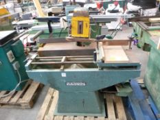 * Smiths Halifax Single End Tenoner (3PH) Please note there is a £10 + VAT lift out charge on this