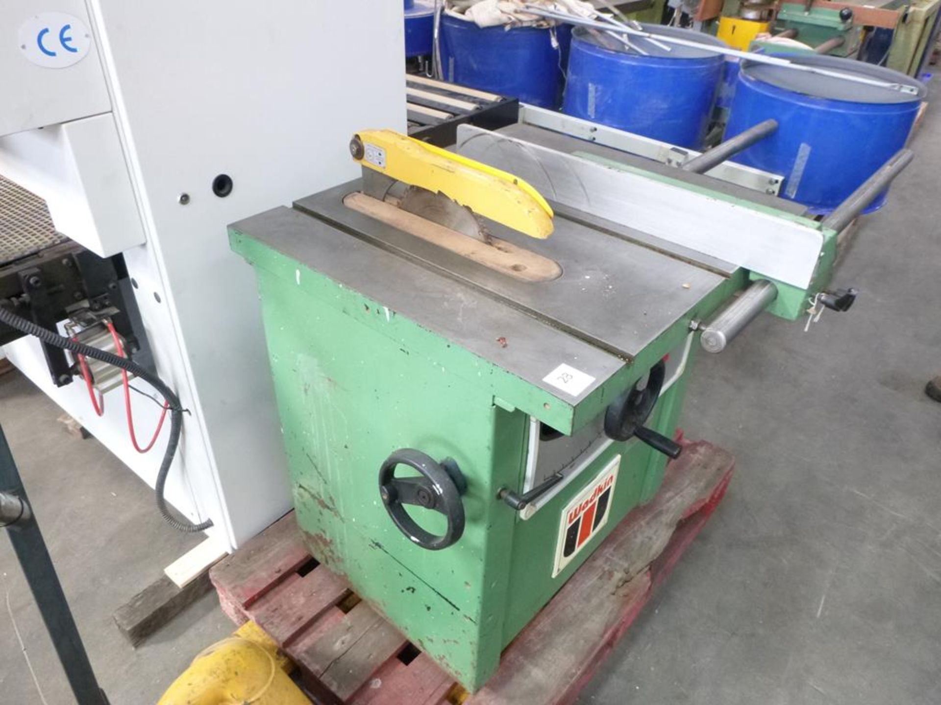 * Wadkin 10'' AGS/P Tilt Arbor Saw Bench, SN: 88464. - Image 3 of 3