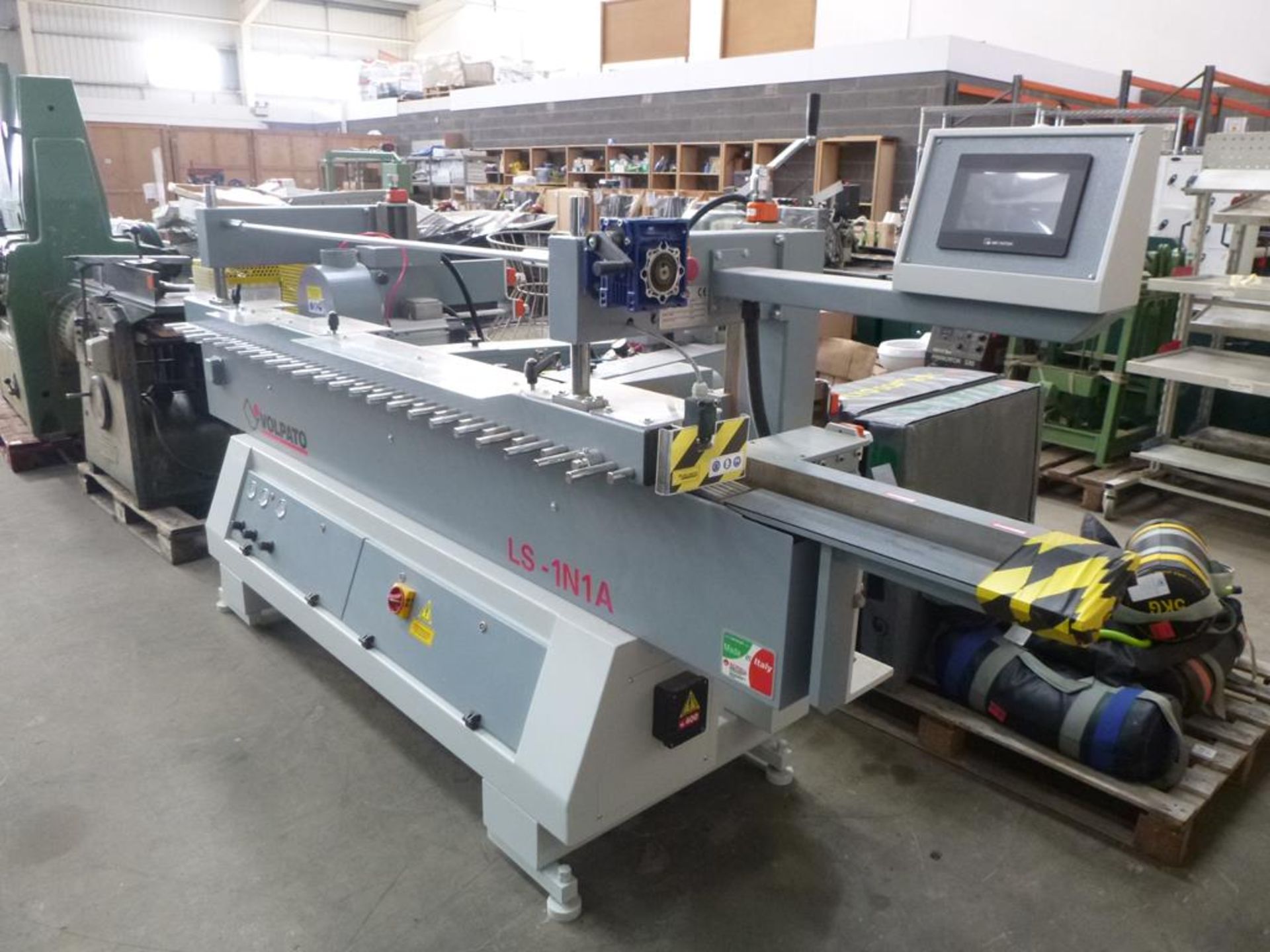 * Volpato LS1N Profile Sander. A 2016 Volpato Type LS1N-1-NA Profile Sander s/n V16-061-LS1N-1-NA - Image 4 of 8