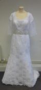 * Symphony of Venus, size 18, style TB7673 Wedding Dress (RRP £1,089)