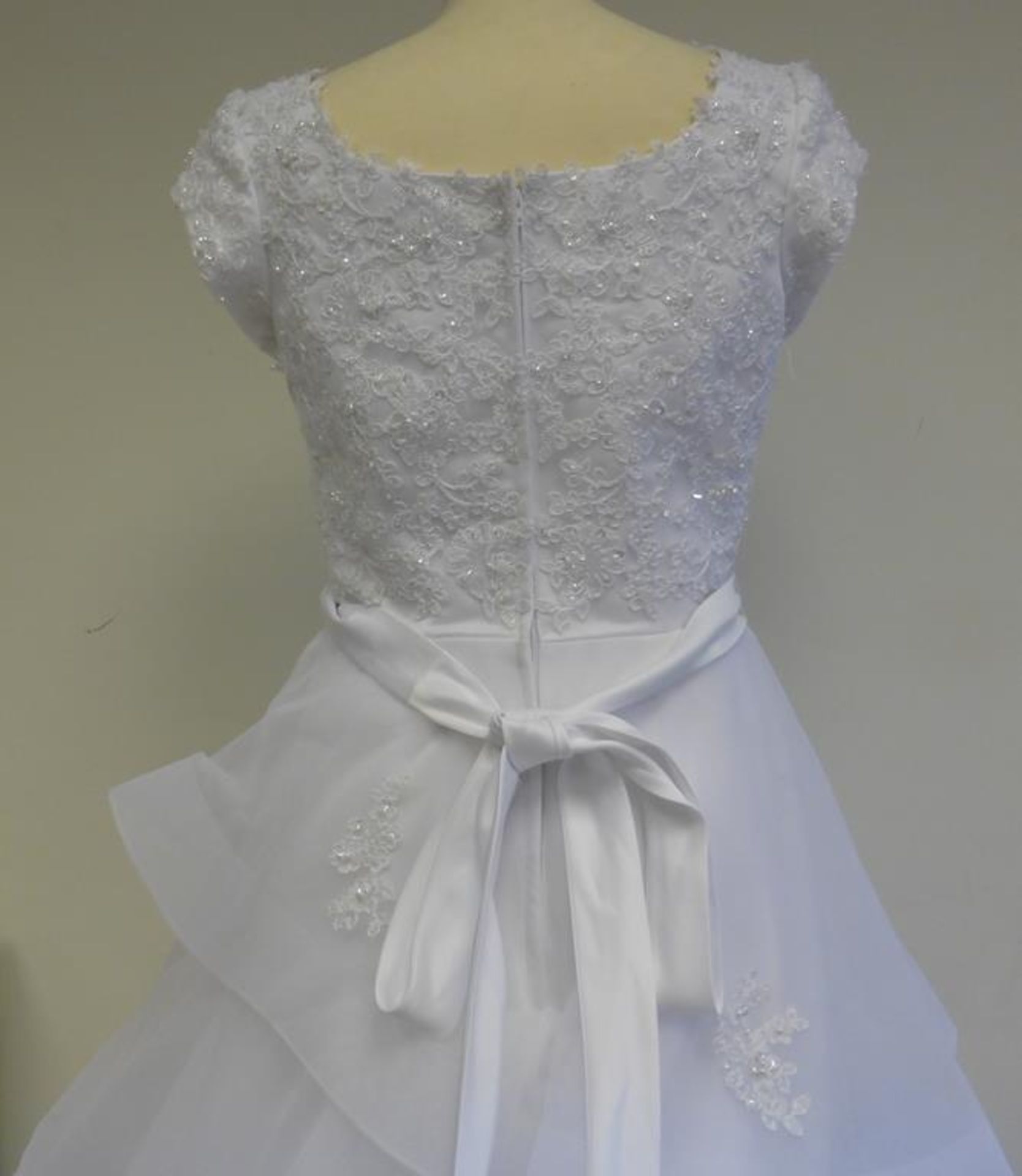 * Bliss Wedding Dress, size 10 with train (RRP £720) - Image 4 of 4