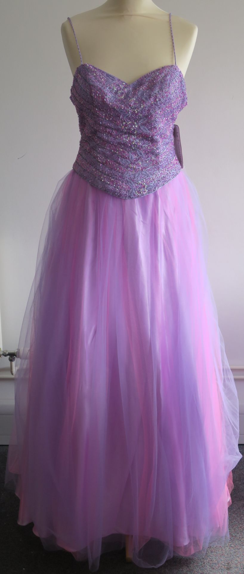 33 Dresses, Size 12 to include Princess, Oil Premium, Dazzle Prom, Together, Kaleidoscope, LA - Image 57 of 77