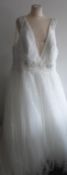* Unforgetable By Bonny Bridal, Style 1725, Size 26W Wedding Dress (RRP £1,125)