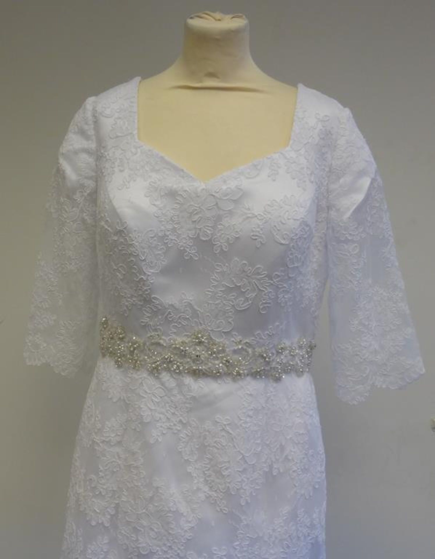 * Symphony of Venus, size 18, style TB7673 Wedding Dress (RRP £1,089) - Image 2 of 4