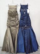 51 Dresses to include: Princess Gowns STY11053, Golden Prom Dresses, sizes 4 x 14, Princess Gowns