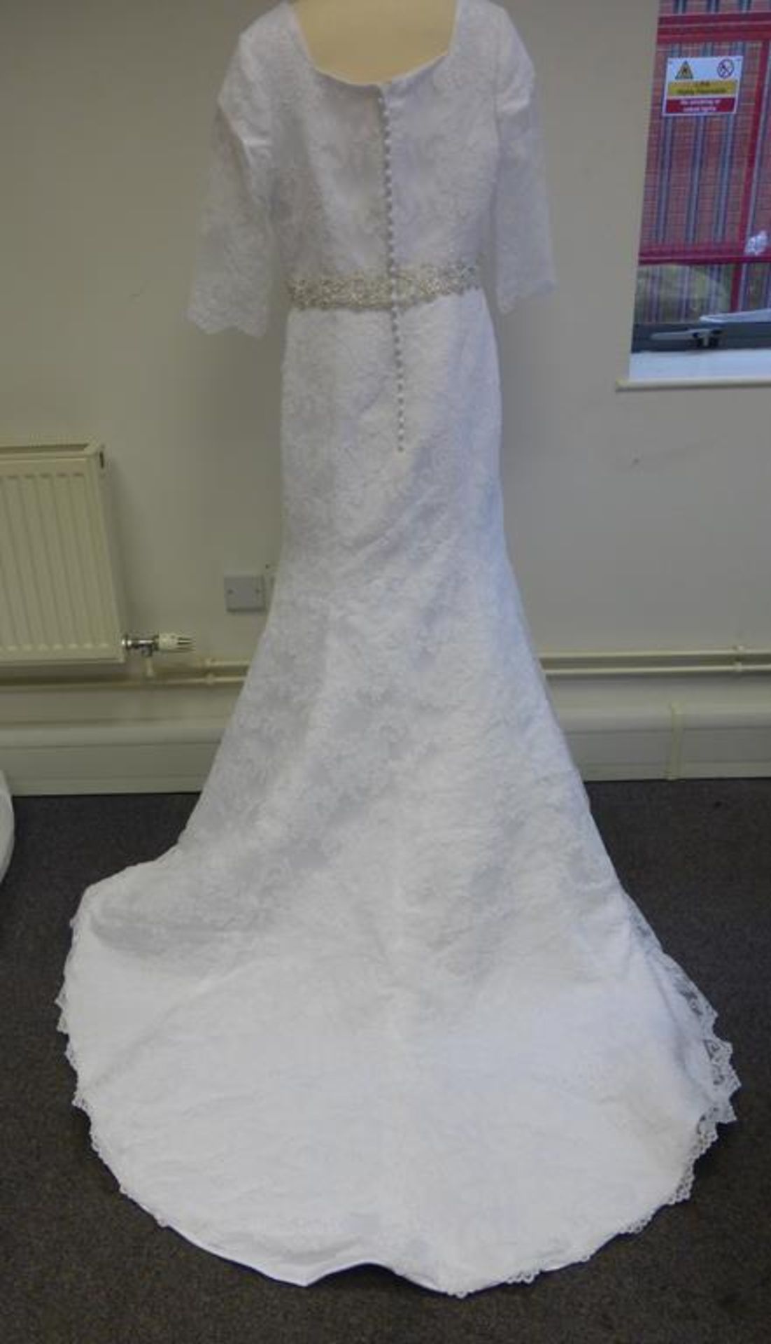 * Symphony of Venus, size 18, style TB7673 Wedding Dress (RRP £1,089) - Image 3 of 4