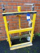 Mobile hydraulic board positioner, 1 ton capacity (located at 20 Hornspit Lane, West Derby,