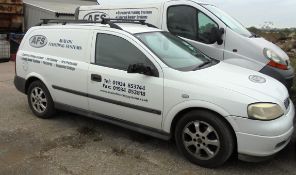 Vauxhall Astra Sportive DTI 16v Van, Registration