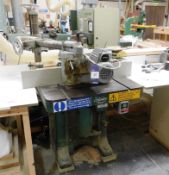 Cooksley spindle moulder 38015 with Bursgreen BLG-8 power feed