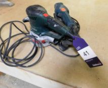 Metabo sander, and Black and Decker sander