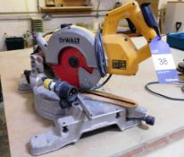 DeWalt DW777 chop saw, serial number 3567