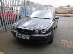 A Jaguar X-Type SD 4 Door Saloon 1988cc Diesel. date of first registration 23/03/2005, No of