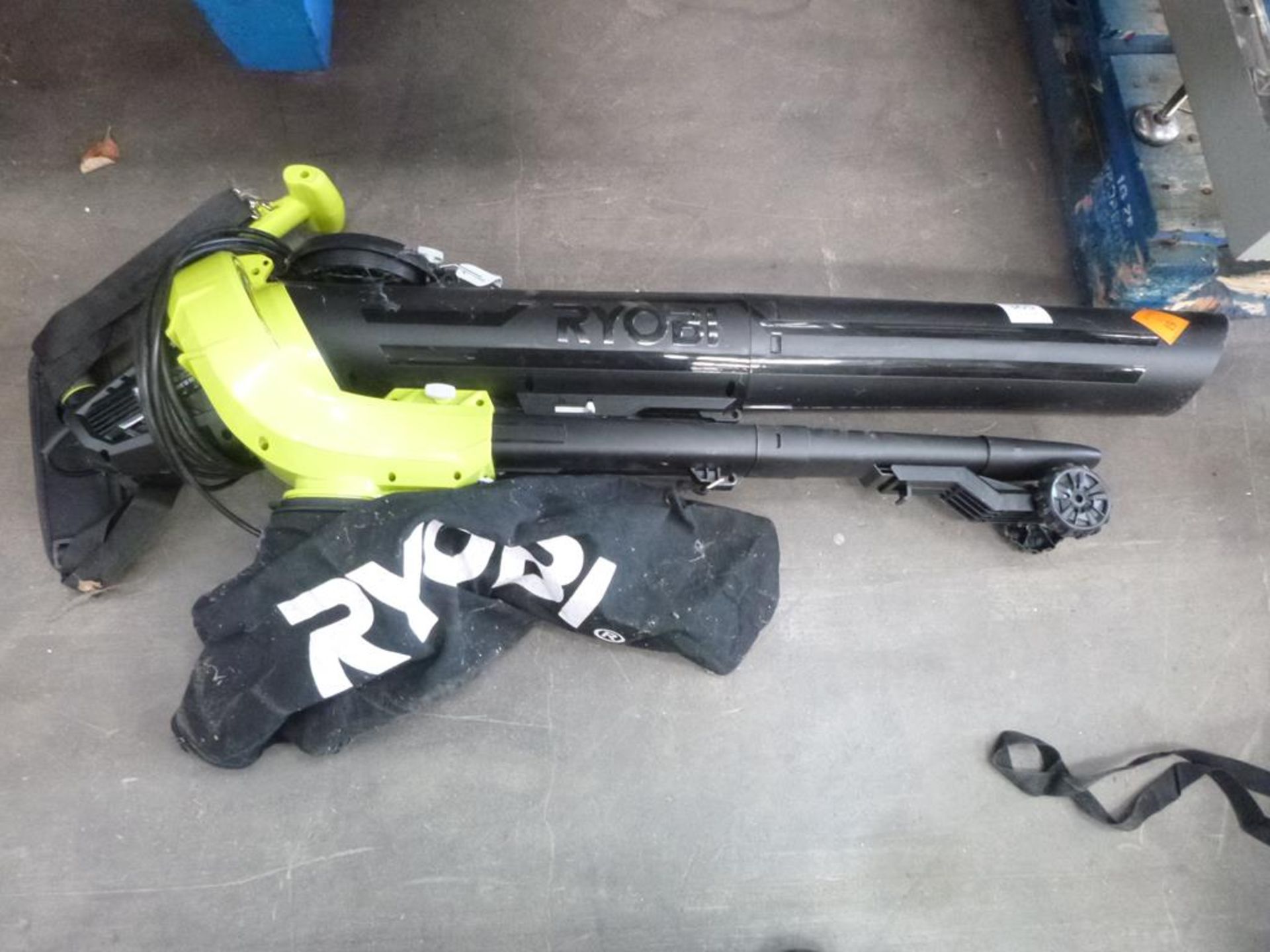 A Ryobi RBV3000 CESV Garden Vacuum 240V