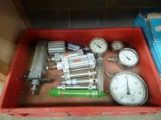 * A selection of Pnumatic Cylinders and Dials