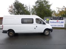 2008 LDV Maxus 3.5T 95 LWB Panel Van, Reg BU08 WDW, 2500cc Diesel, MOT Expires 20th March 2019,