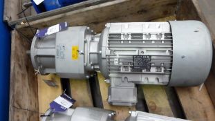 * Nord SK672 1F-132MP/4 Electric Motor and Gearbox (191880/865099)