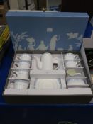 A Boxed Wedgwood Metropolis six place Coffee Service (est £30-£50)