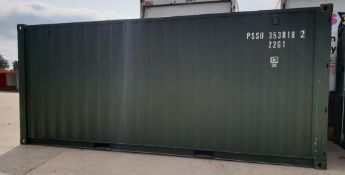* Cimc 20ft Shipping Container (one voyage)