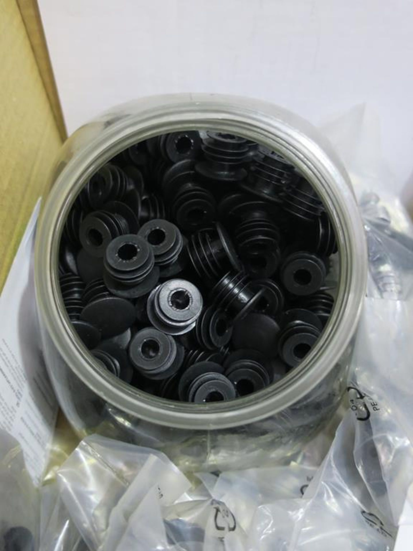 A Box of Cycle Parts- Brake Blocks and Plastic Bar Plugs (est £20-£40) - Image 2 of 3