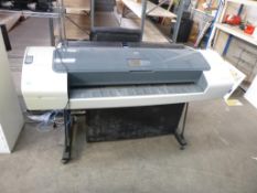 * An HP DesignJet T770 (hard disk version) Printer