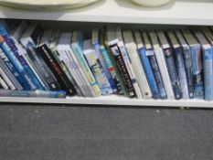 A Shelf to include a selection of War Related Royal Navy etc. Books (est £20-£40)