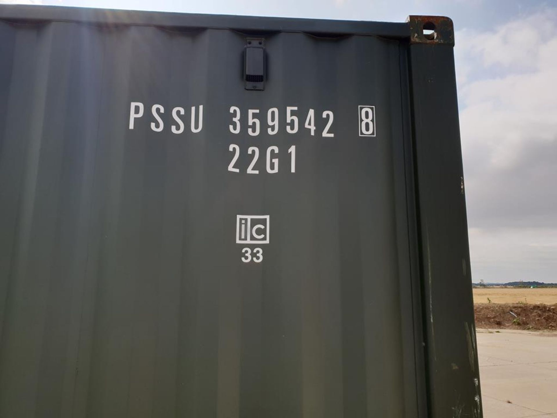 * Cimc 20ft Shipping Container (one voyage) - Image 2 of 4